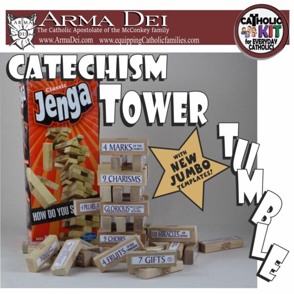 Tower Tumble Printed Craft Kit - Image 3