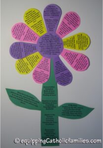 Spiritual Bouquet of Prayer Petal Flowers (PDF) – Arma Dei