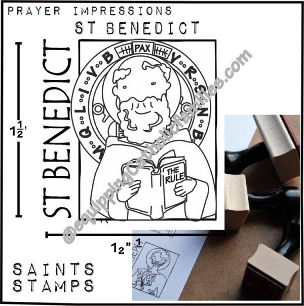 St Benedict Saints Stamp