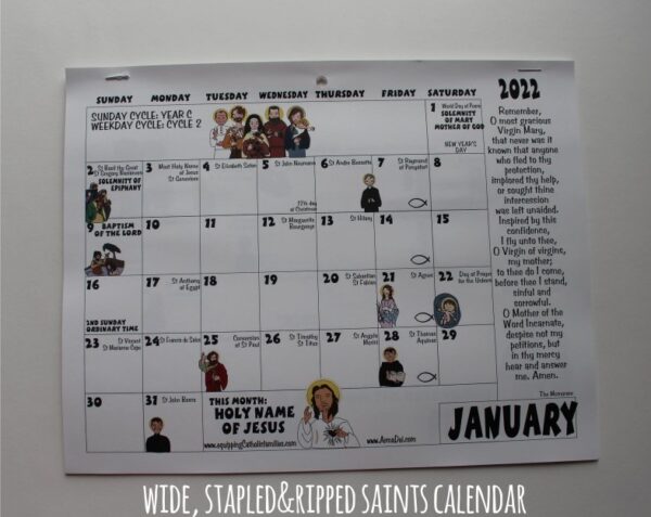 16 month Saints Calendar PDF - Image 6