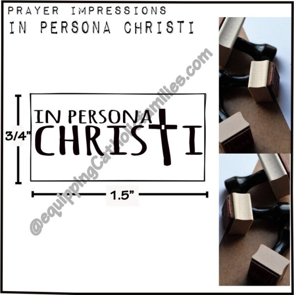 In Persona Christi stamp