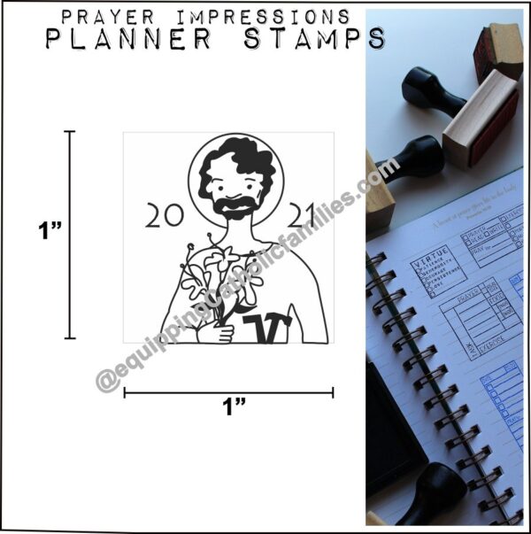 Saint Joseph Planner Stamp