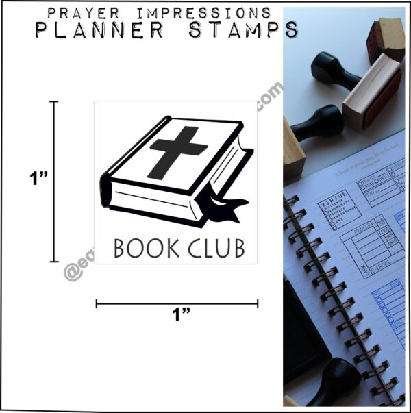 Book Club Planner Stamp