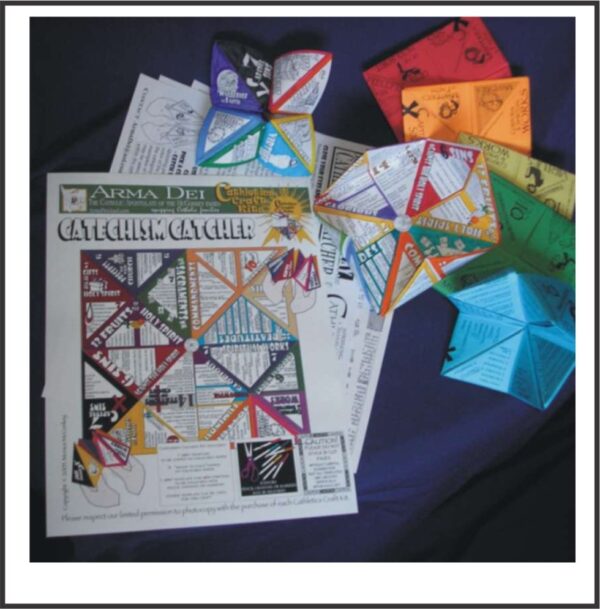 Catechism Catcher Printed Craft Kit - Image 3