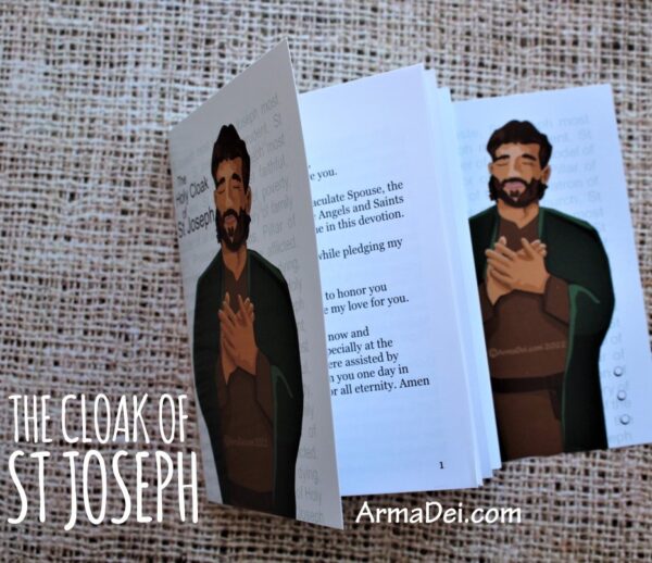 The Cloak of St Joseph Visual Devotional