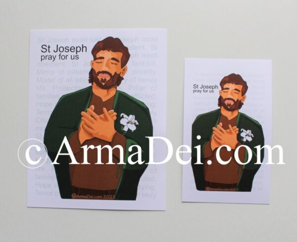 St Joseph Prayer Card