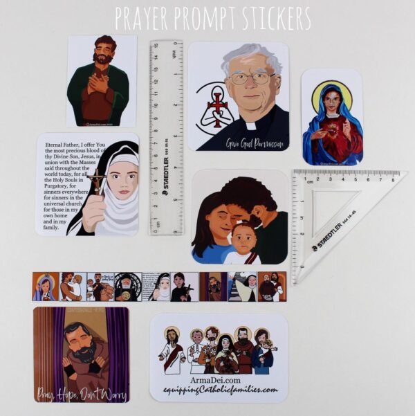 St Gertrude Sticker - Image 3