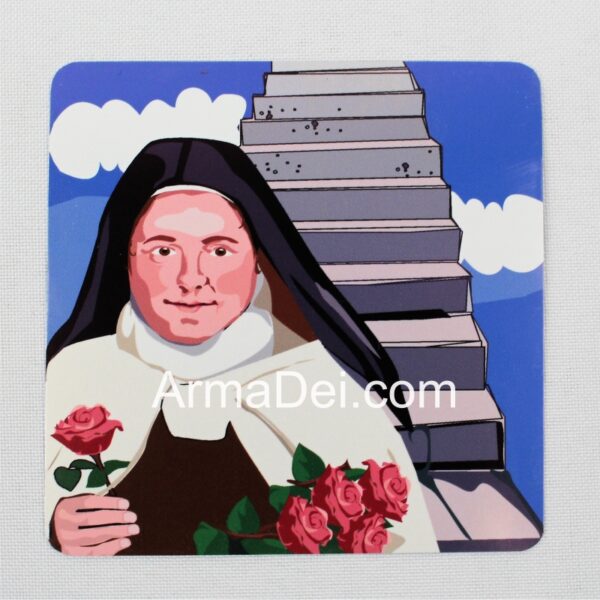 St Therese sticker