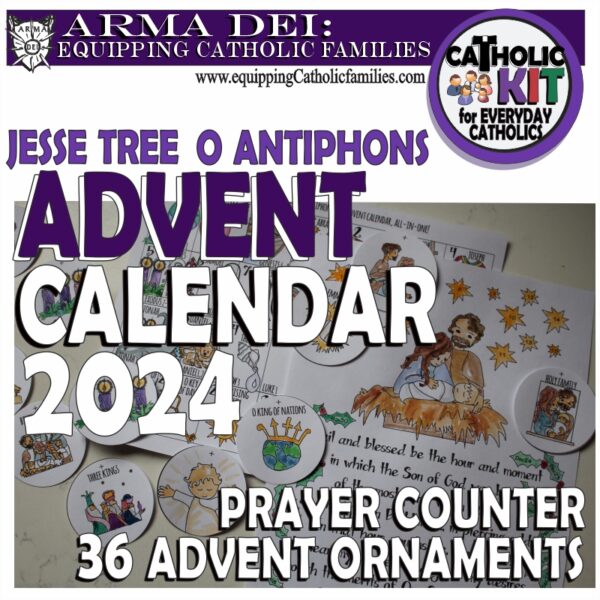 Jesse Tree O Antiphon Advent 2024 Calendar Ornaments and Novena PDF - Image 11